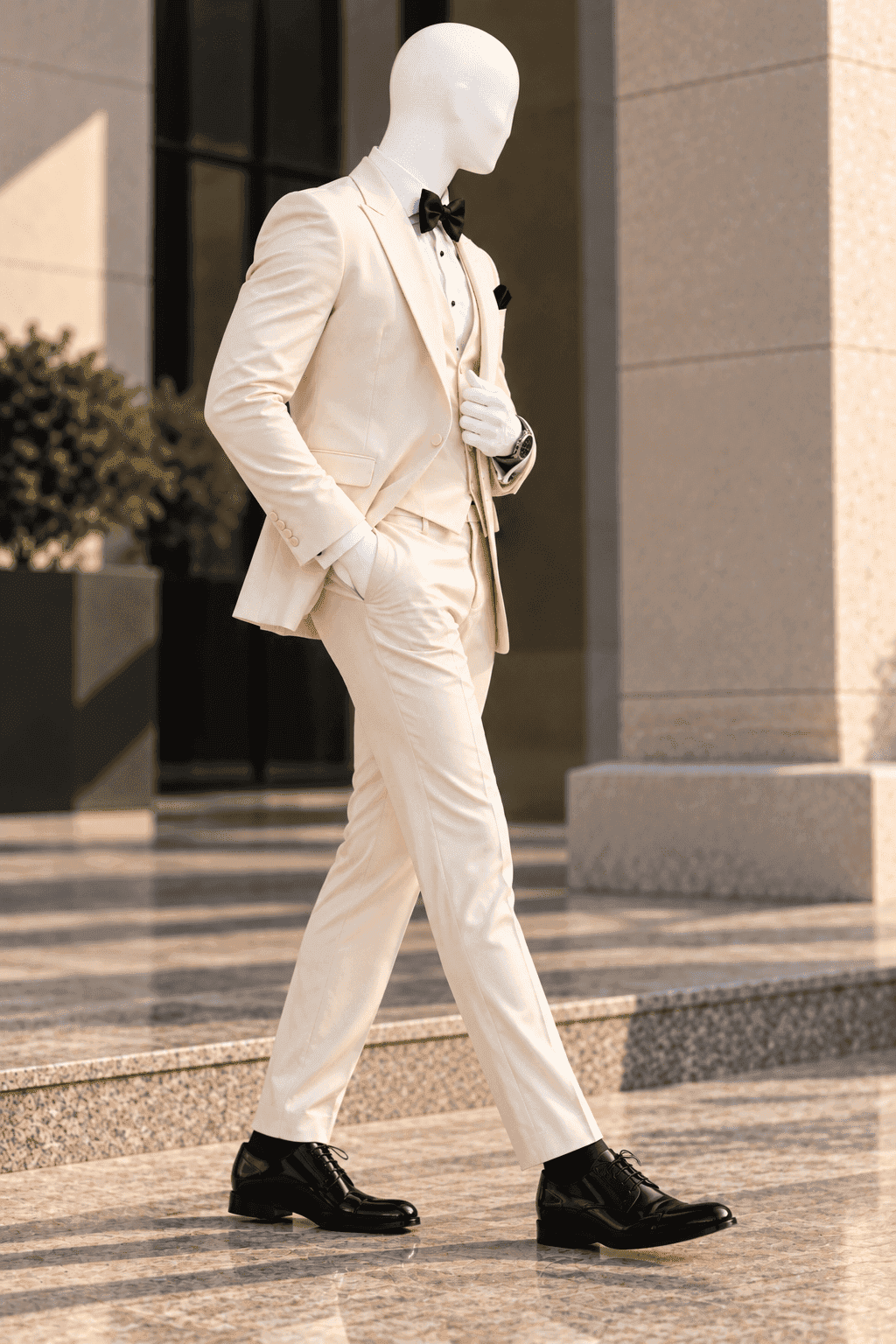 The Ivory Royale – Premium Men's Tuxedo Suit alternative view